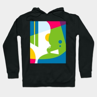 Smoking Abstract Illustration Hoodie